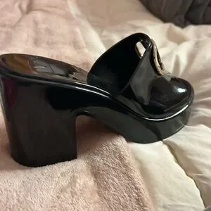Valentino | Shoes | Valentino Black Mules Sleek Design  Valentino Black Mules Sleek Design Signature Style main image 1